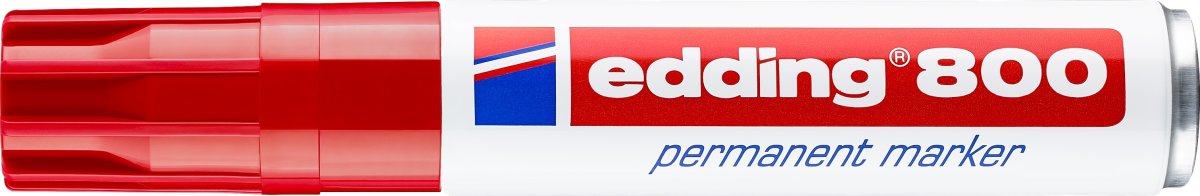 Edding 800 Permanent Marker | Rød