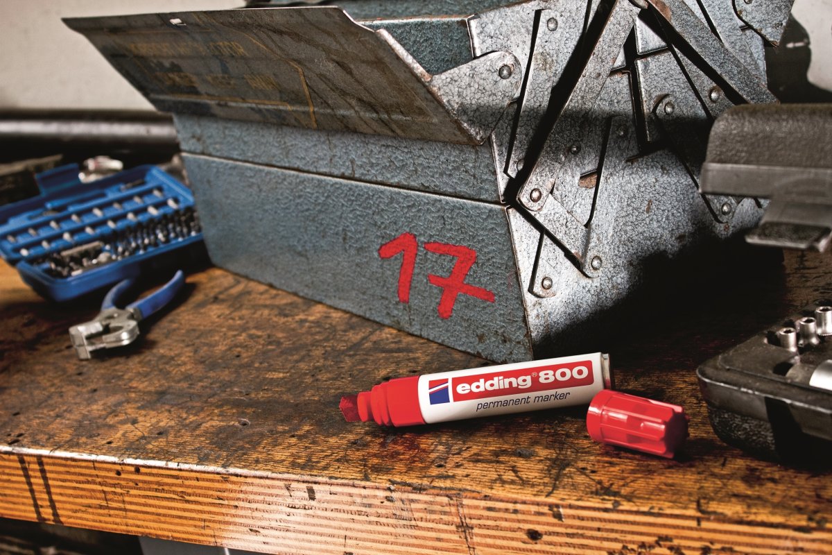 Edding 800 Permanent Marker | Rød