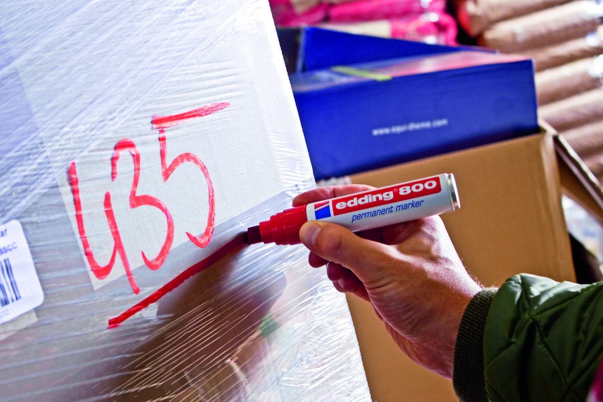 Edding 800 Permanent Marker | Rød