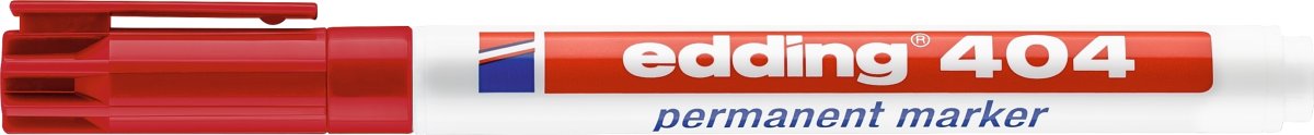 Edding 404 Permanent Marker | Rød