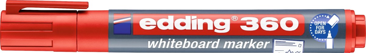 Edding 360 Whiteboard Marker | Rød