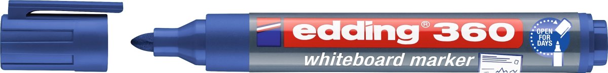 Edding 360 Whiteboard Marker | Blå