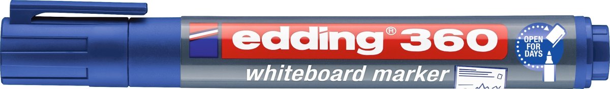 Edding 360 Whiteboard Marker | Blå