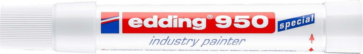 Edding 950 Industri Marker | Hvid