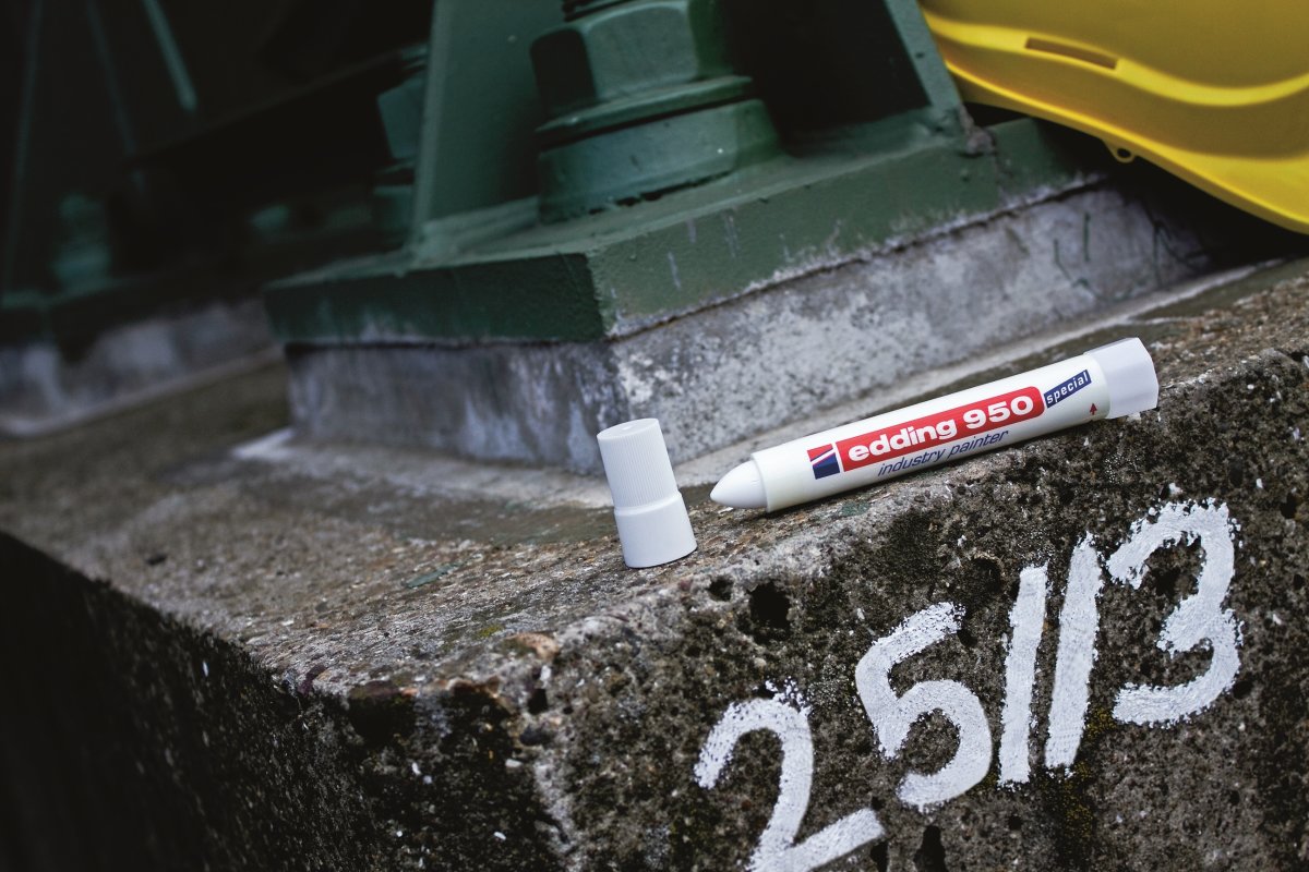 Edding 950 Industri Marker | Hvid