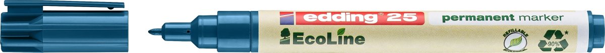 Edding 25 Ecoline Permanent Marker | Blå