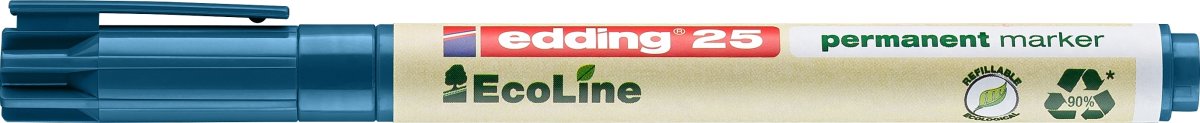 Edding 25 Ecoline Permanent Marker | Blå