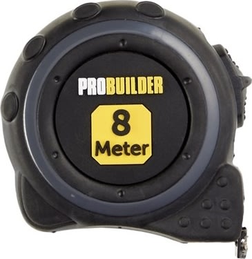 Probuilder målebånd, 8m