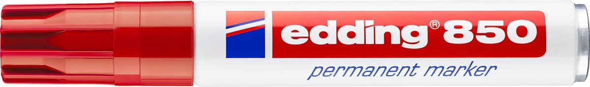 Edding 850 Permanent Marker | Rød