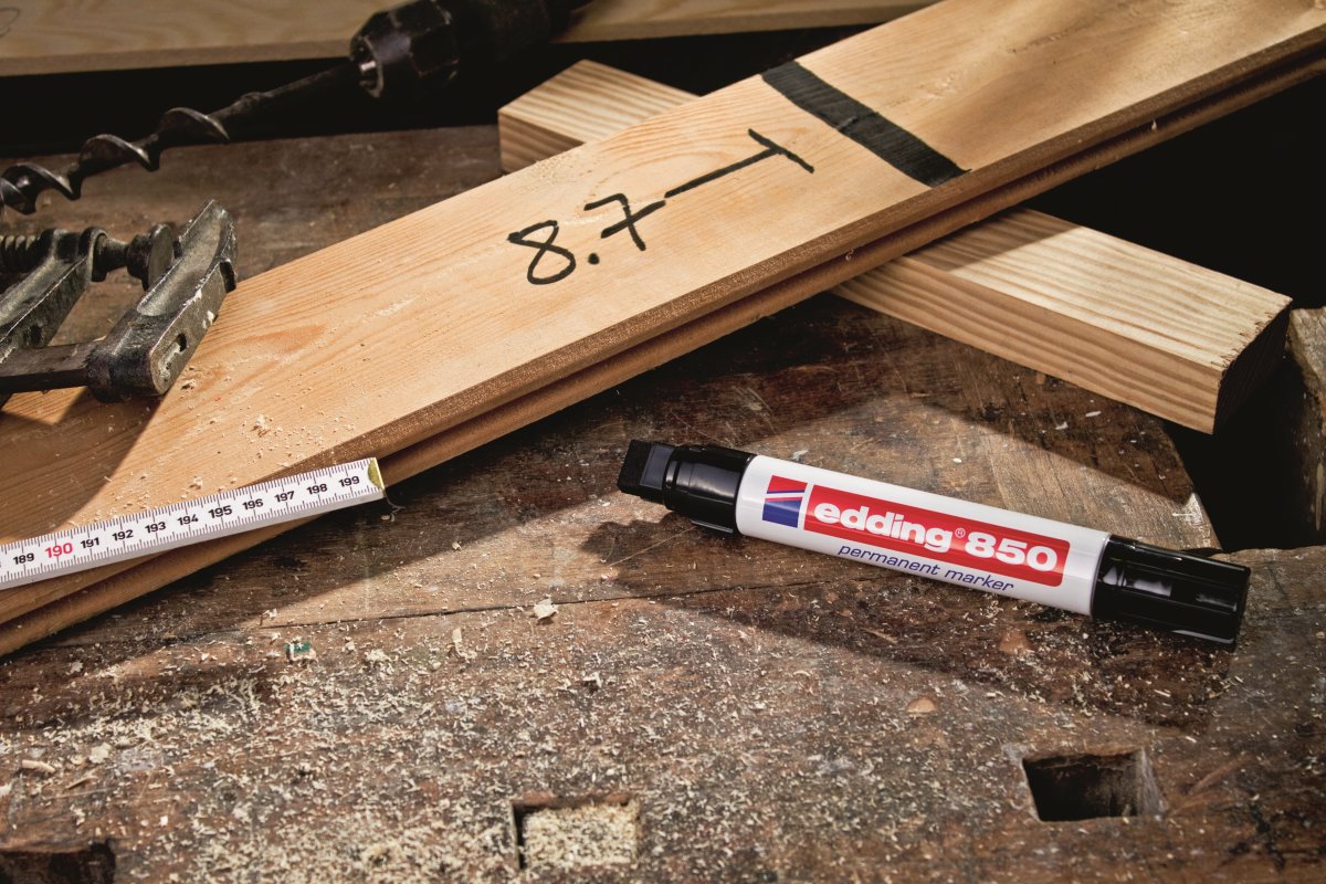 Edding 850 Permanent Marker | Rød