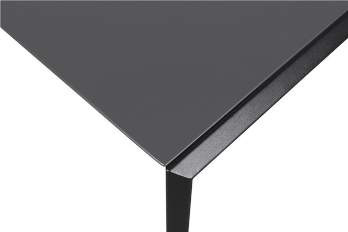 Magnus havebord 200x90 cm, Sort/Mørk grå