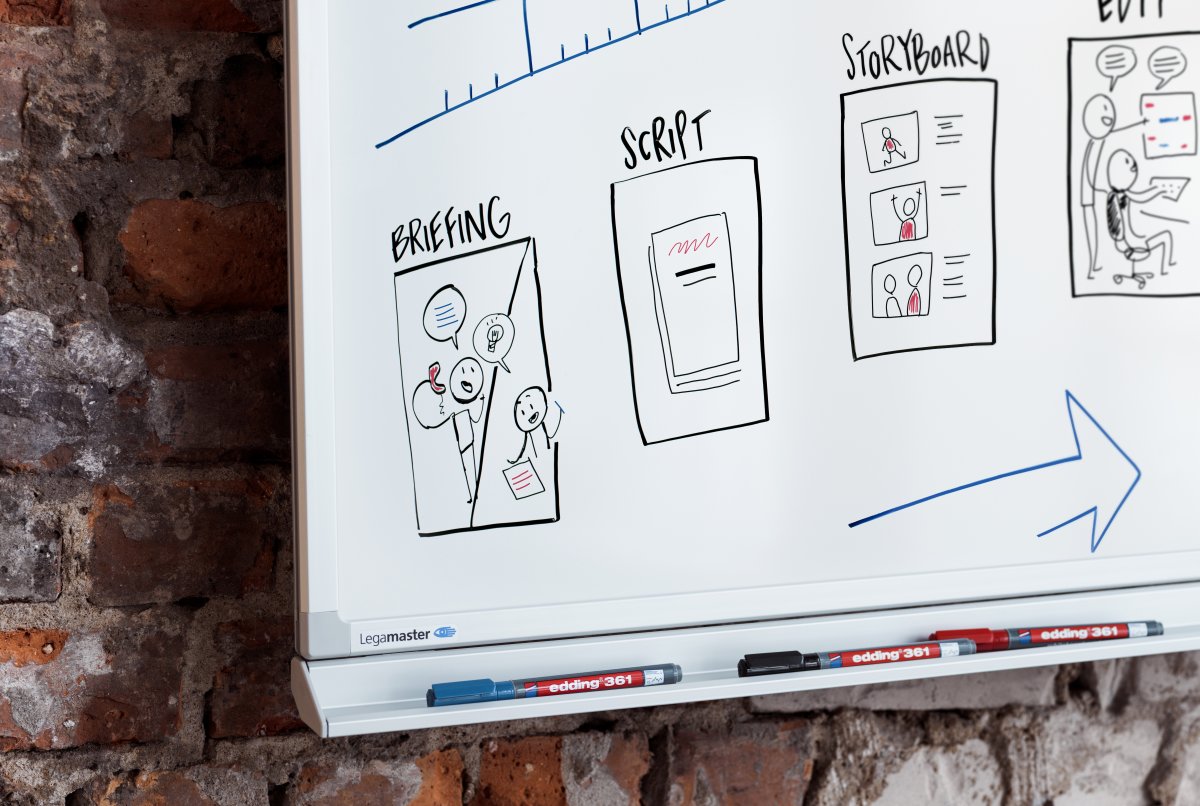 Edding 361 Whiteboard Marker | Rød