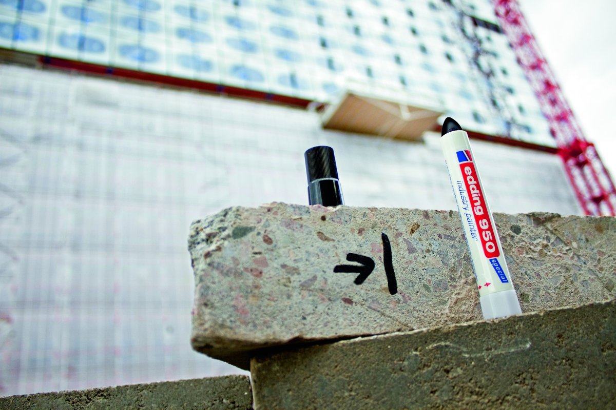 Edding 950 Industri Marker | Sort