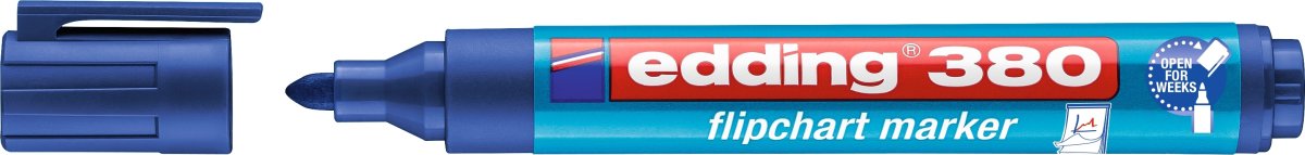 Edding 380 Flipover Marker | Blå