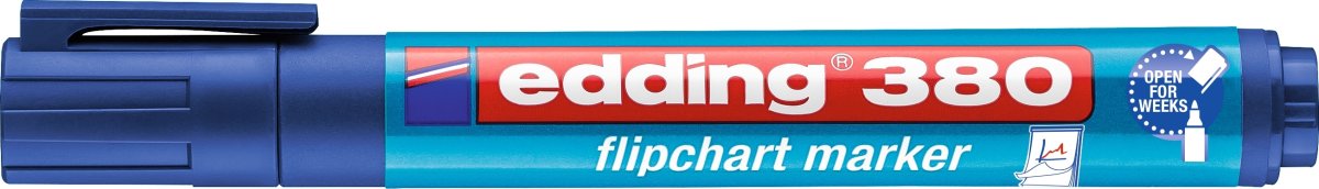 Edding 380 Flipover Marker | Blå