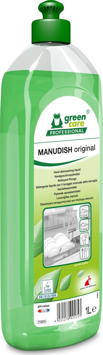 Green Care | Manudish | Opvaskemiddel | 1 L