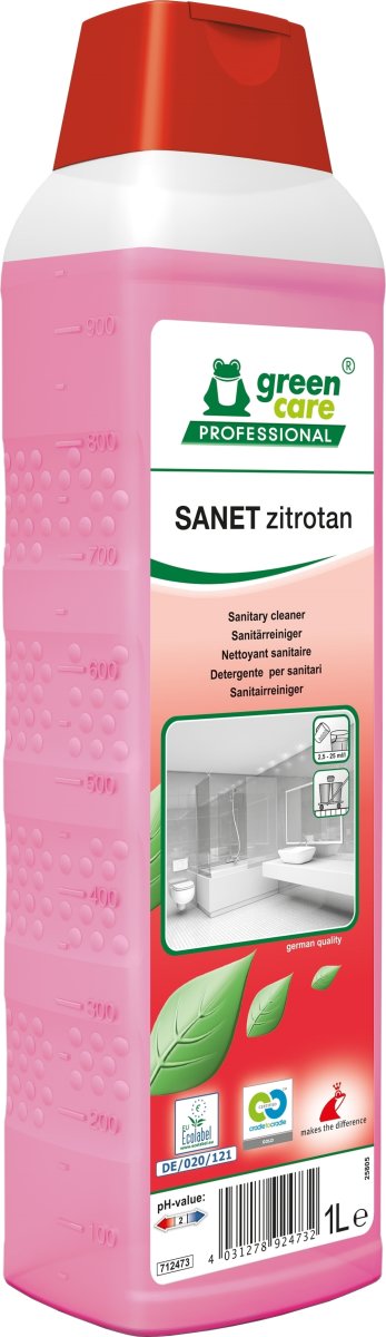 Green Care | Sanet | Sanitetsrengøring | 1 L