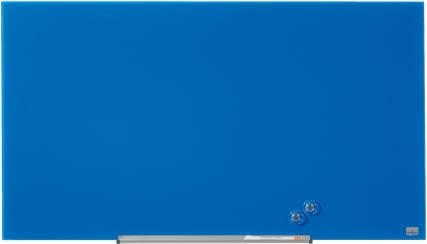 Nobo Glastavle Impression Pro 45" blå