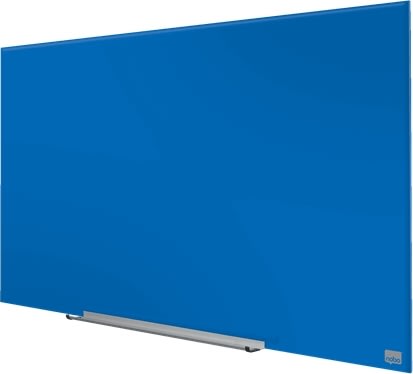 Nobo Glastavle Impression Pro 45" blå