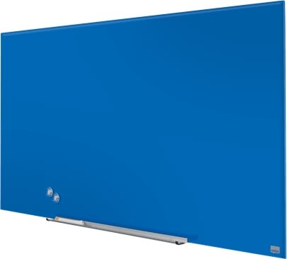 Nobo Glastavle Impression Pro 57" blå