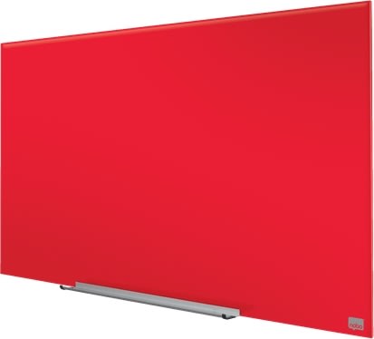 Nobo Glastavle Impression Pro 45" rød