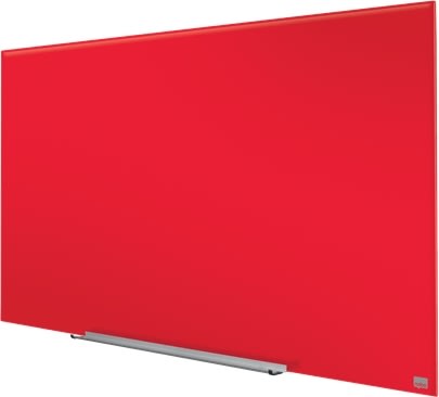 Nobo Glastavle Impression Pro 57" rød