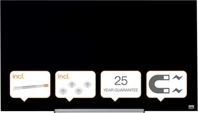 Nobo Glastavle Impression Pro 45" sort