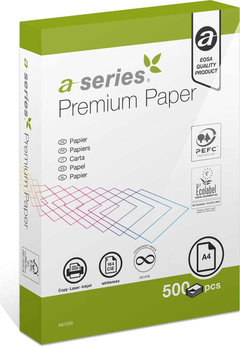Lomax a-series Premium kopi papir A4/75g/500ark