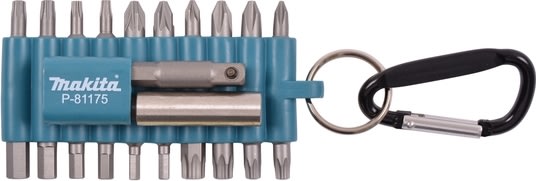 Makita Bitssæt m/22 dele, P-81175