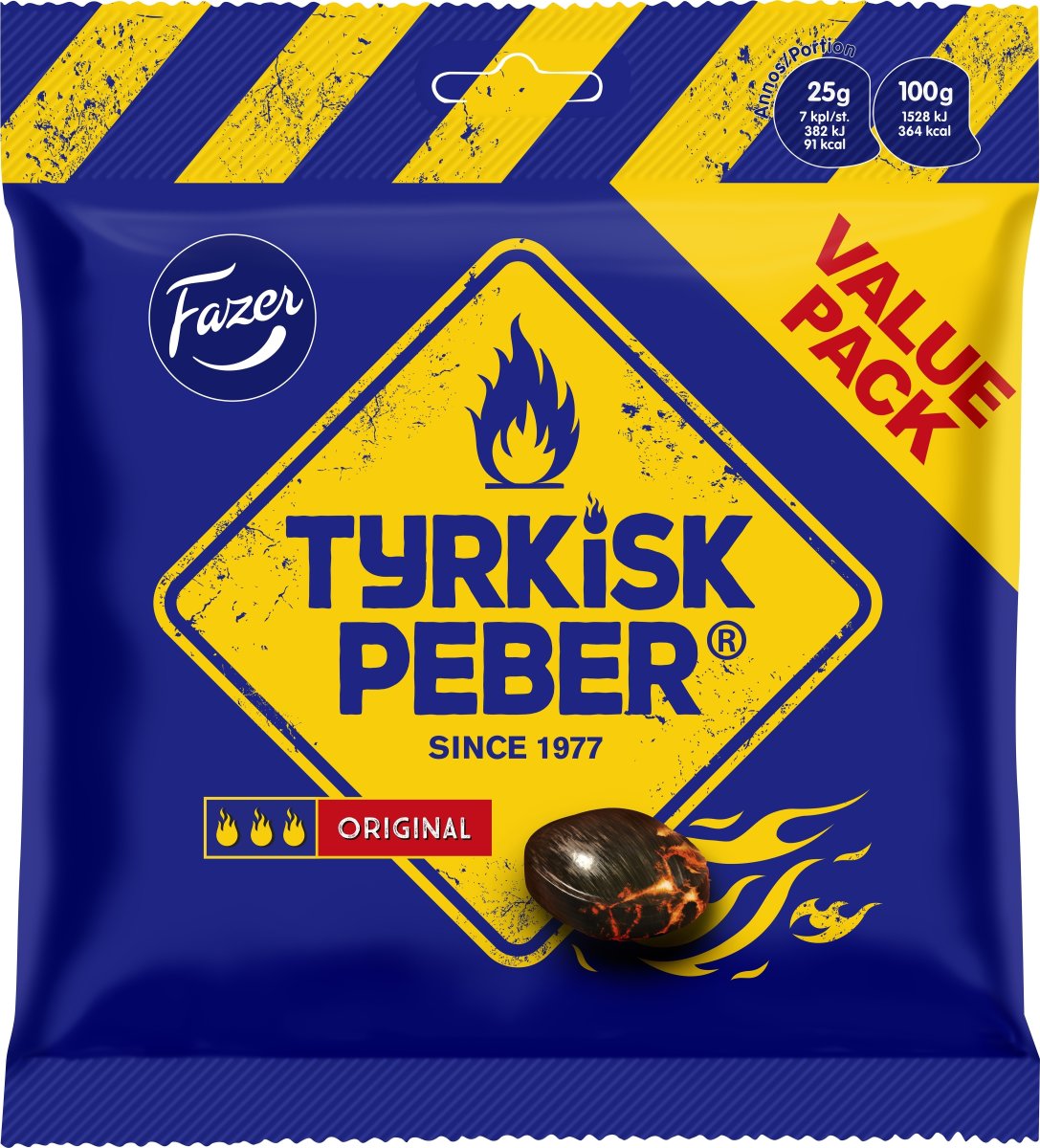 Fazer Tyrkisk Peber, 300 g