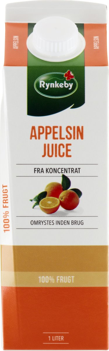 Rynkeby Appelsinjuice, 1 L