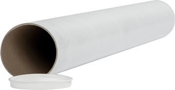 Paprør m. låg | Ø80x2,0x750 mm