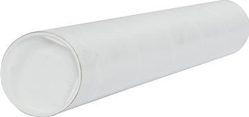 Paprør m. låg | Ø80x2,0x750 mm