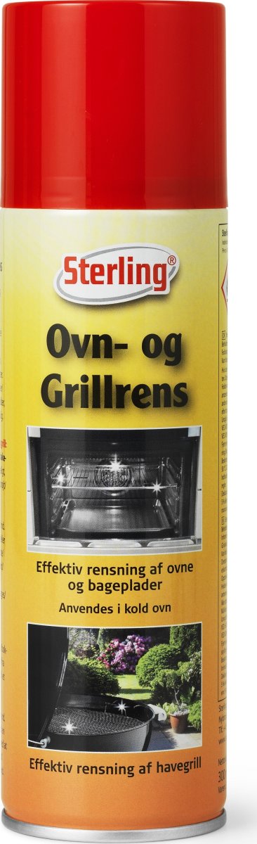 Sterling Ovn- og Grillrens spray, 300 ml