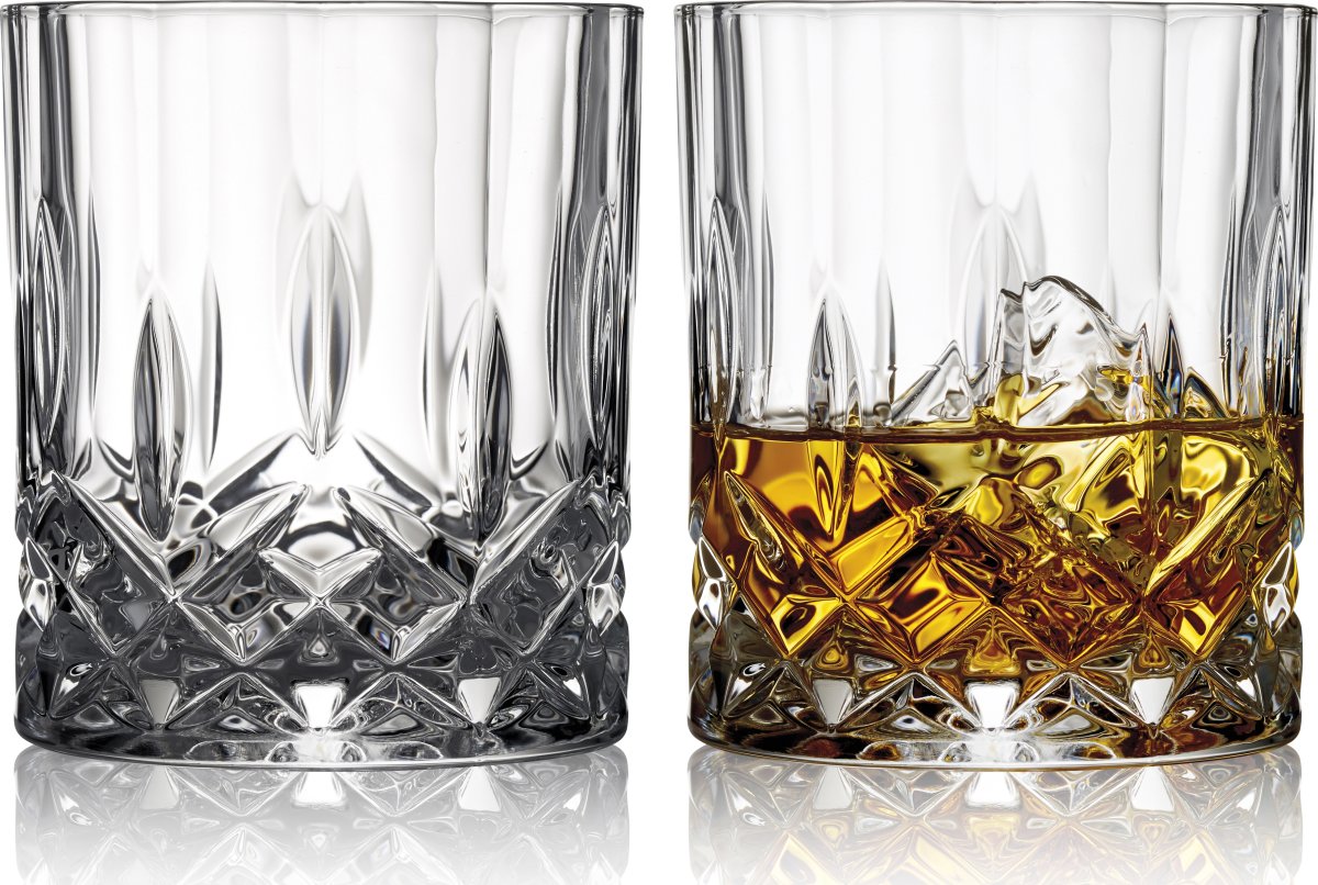 Lyngby Glas Lounge Whiskyglas, 2 stk., 31 cl