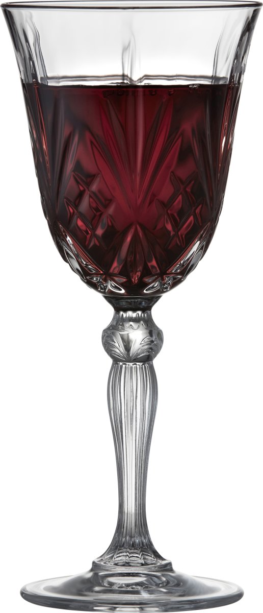 Lyngby Glas Melodia Rødvinsglas, 4 stk., 27 cl