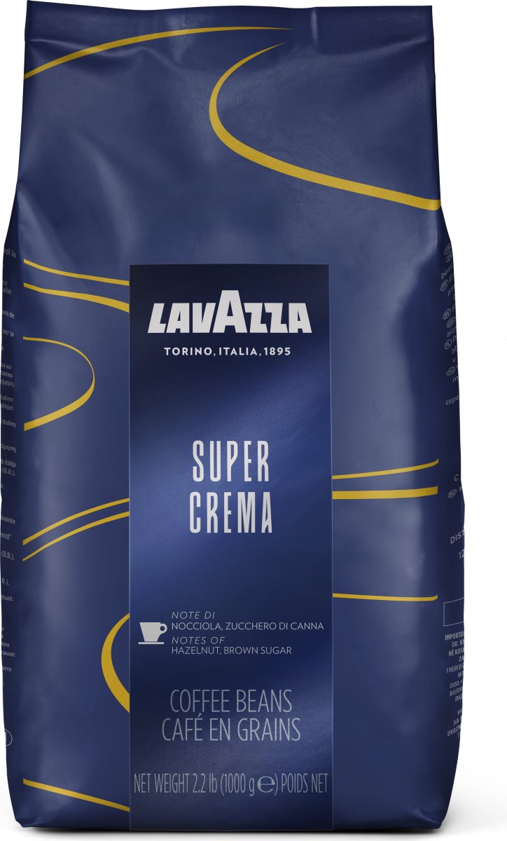 Lavazza Espresso Super Crema helbønner, 1000g