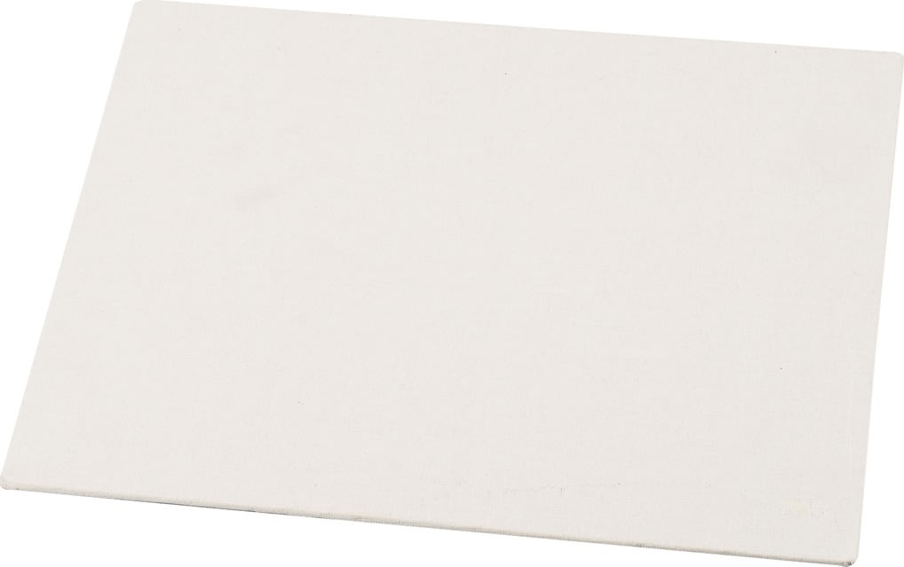 Malerplade, 18x24 cm x 3 mm, hvid