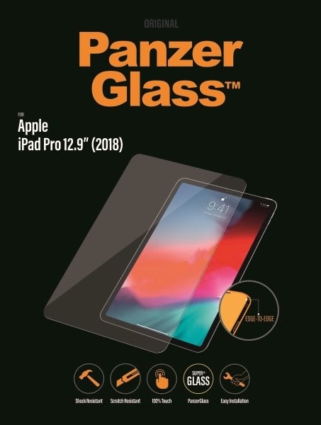 PanzerGlass til iPad Pro 12.9" (2018/20/21), klar