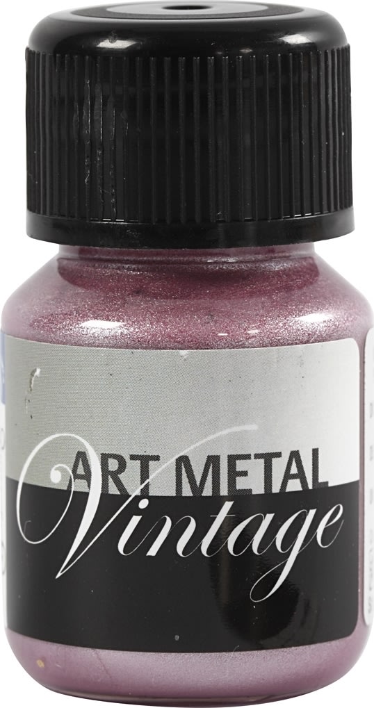 Art Metal Specialmaling, 30 ml, perlerød