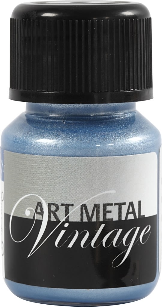 Art Metal Specialmaling, 30 ml, perleblå