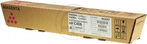 Ricoh lasertoner til MP C307, magenta, 6.000 sider