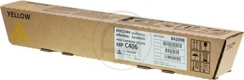 Ricoh lasertoner til MP C307, gul, 6.000 sider