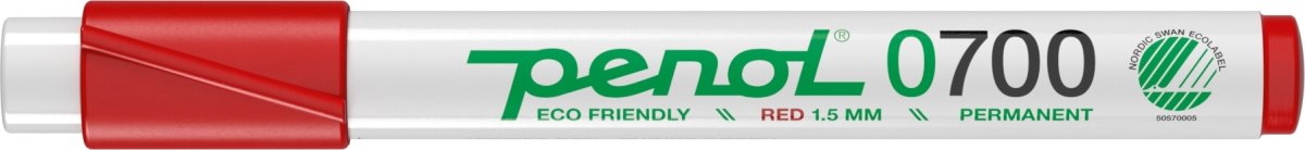 Penol 0700 Permanent Marker | 4 farver