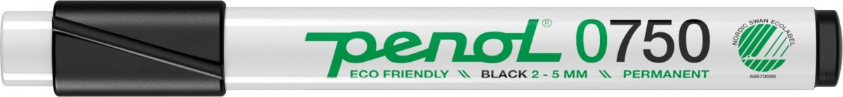 Penol 0750 Permanent Marker | 4 farver