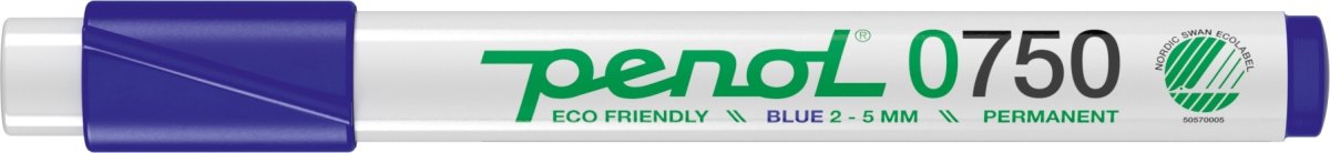 Penol 0750 Permanent Marker | 4 farver