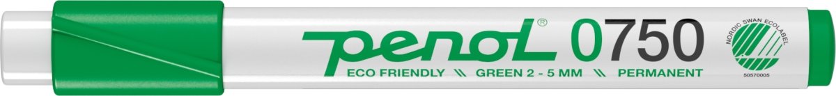 Penol 0750 Permanent Marker | Grøn