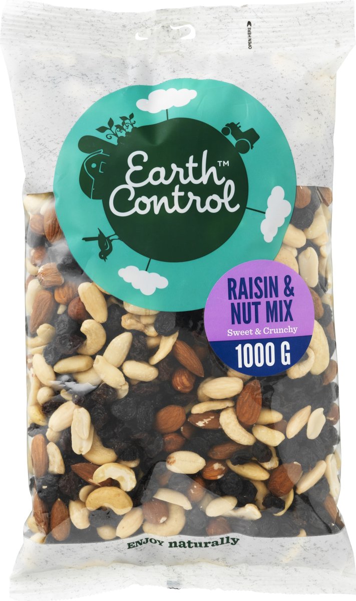 Earth Control Raisin & Nut Mix, 1 kg