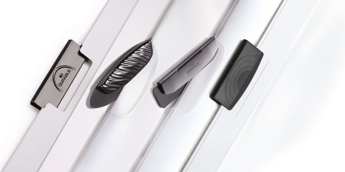 Durable Duraclip 30 Klemmappe | A4 | Antracit
