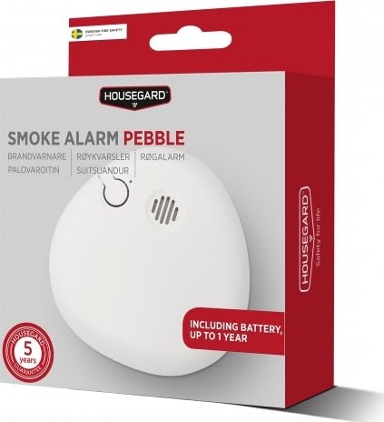 Housegard SA700 Optisk Røgalarm, Pebble